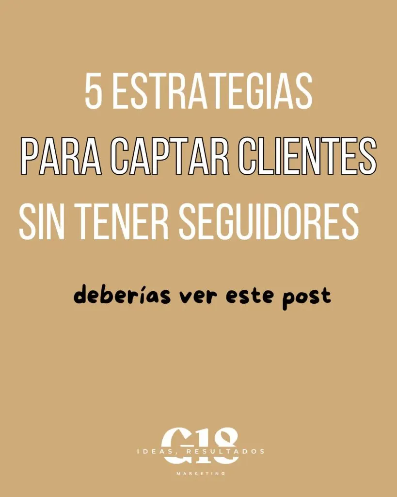 5 estrategias para captar clientes