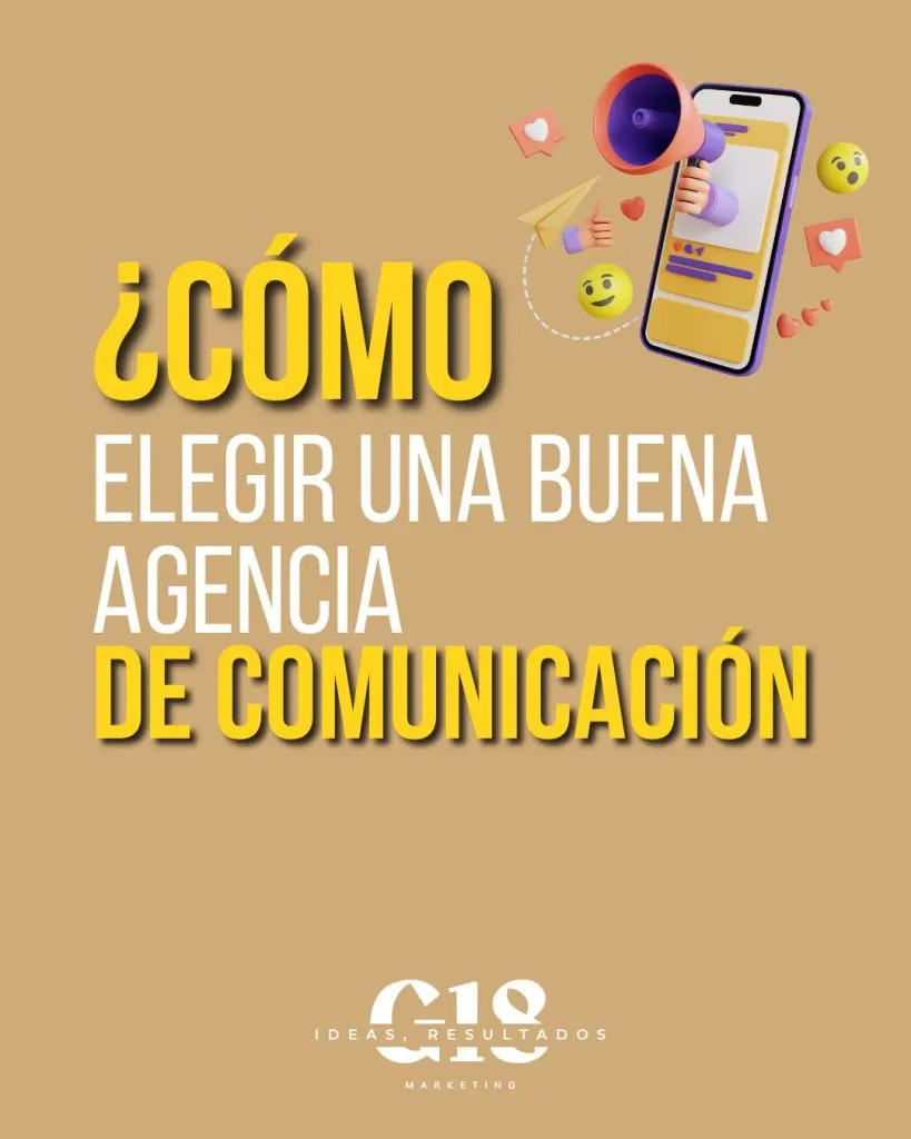 como elegir una buena agencia de comunicacion