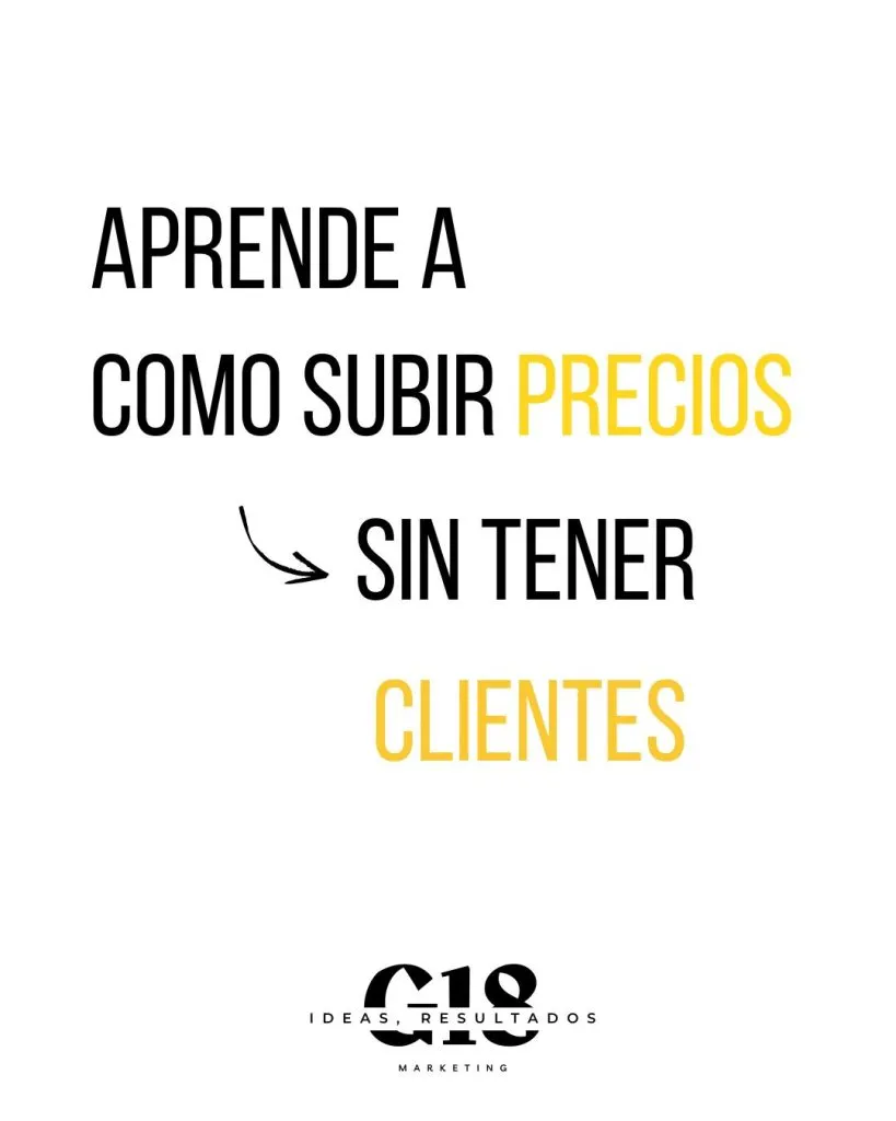 Cómo subir precios sin perder clientes
