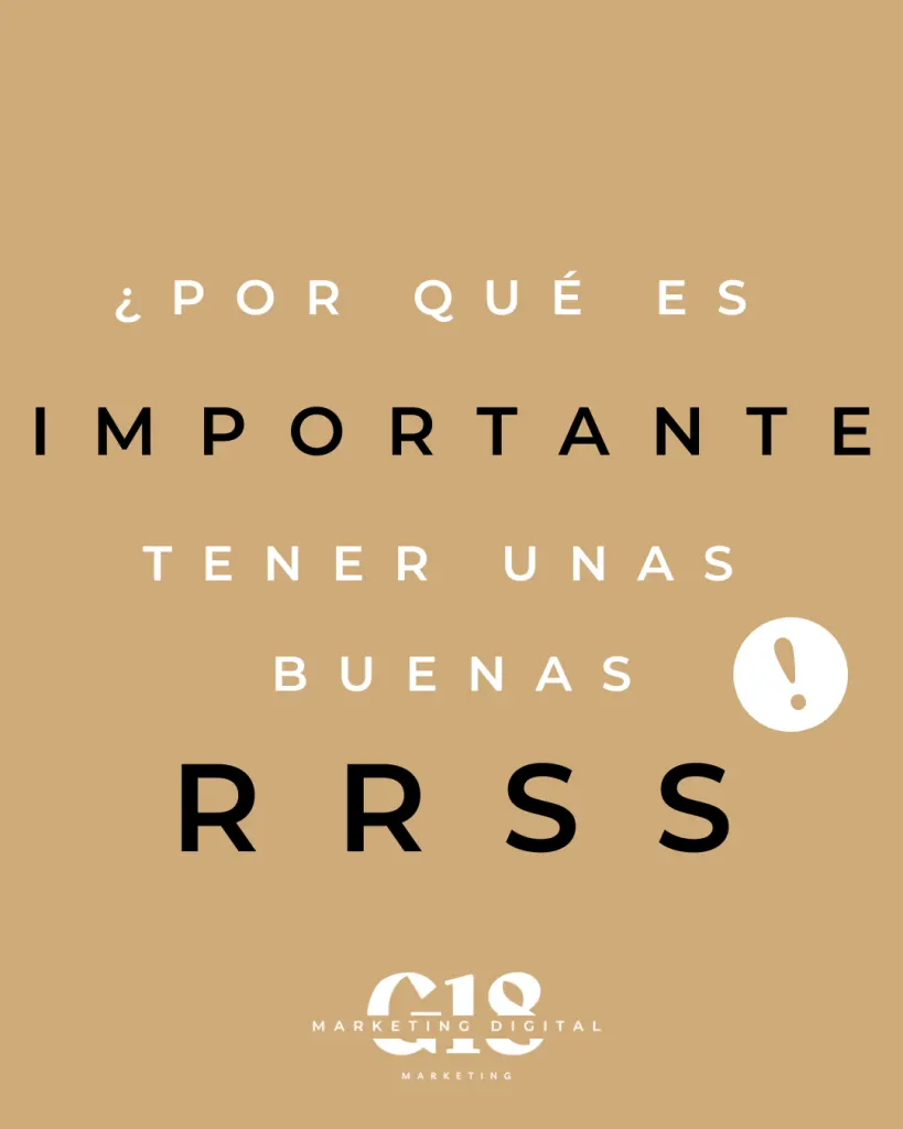 La importancia de las redes sociales