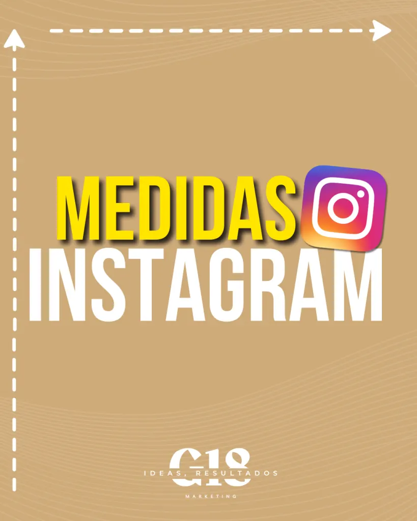 medidas instagram 2025 G18