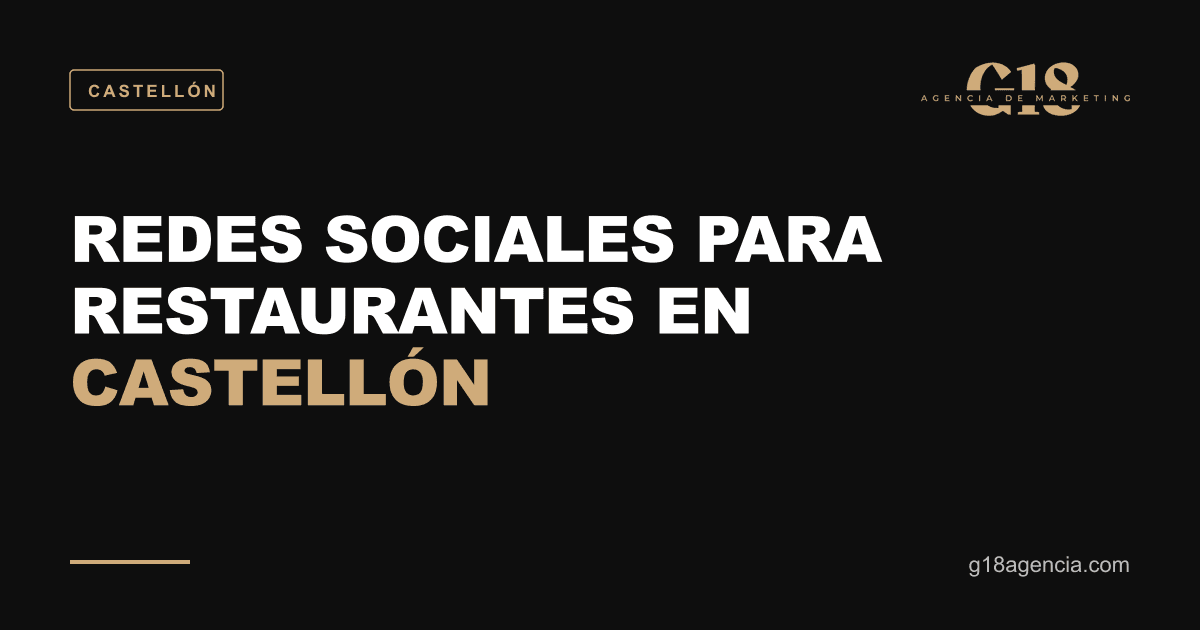 Redes sociales para restaurantes en Castellón: qué publicar para llenar entre semana