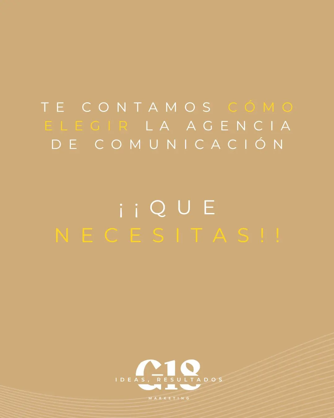 elegir bien una agencia de comunicacion