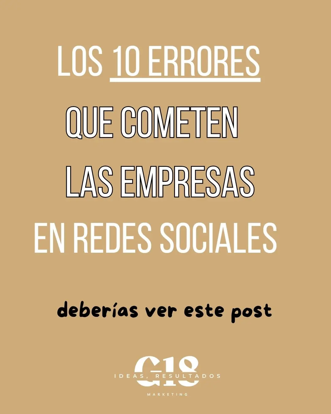 Los 10 errores reales que cometen las empresas en redes sociales