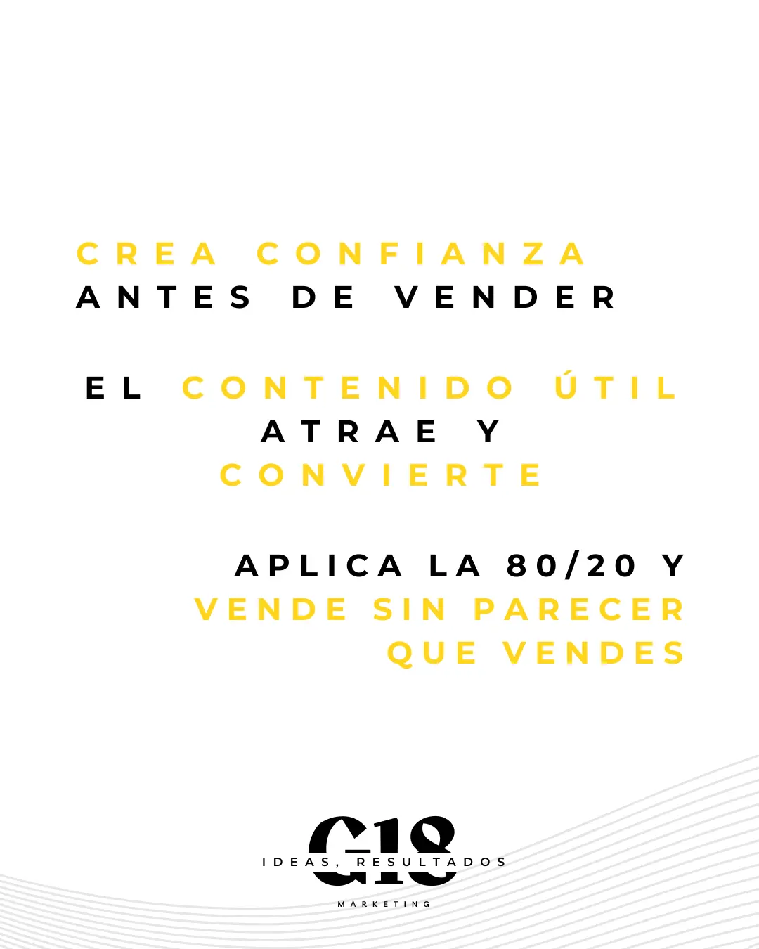 La regla del 80/20 en redes sociales