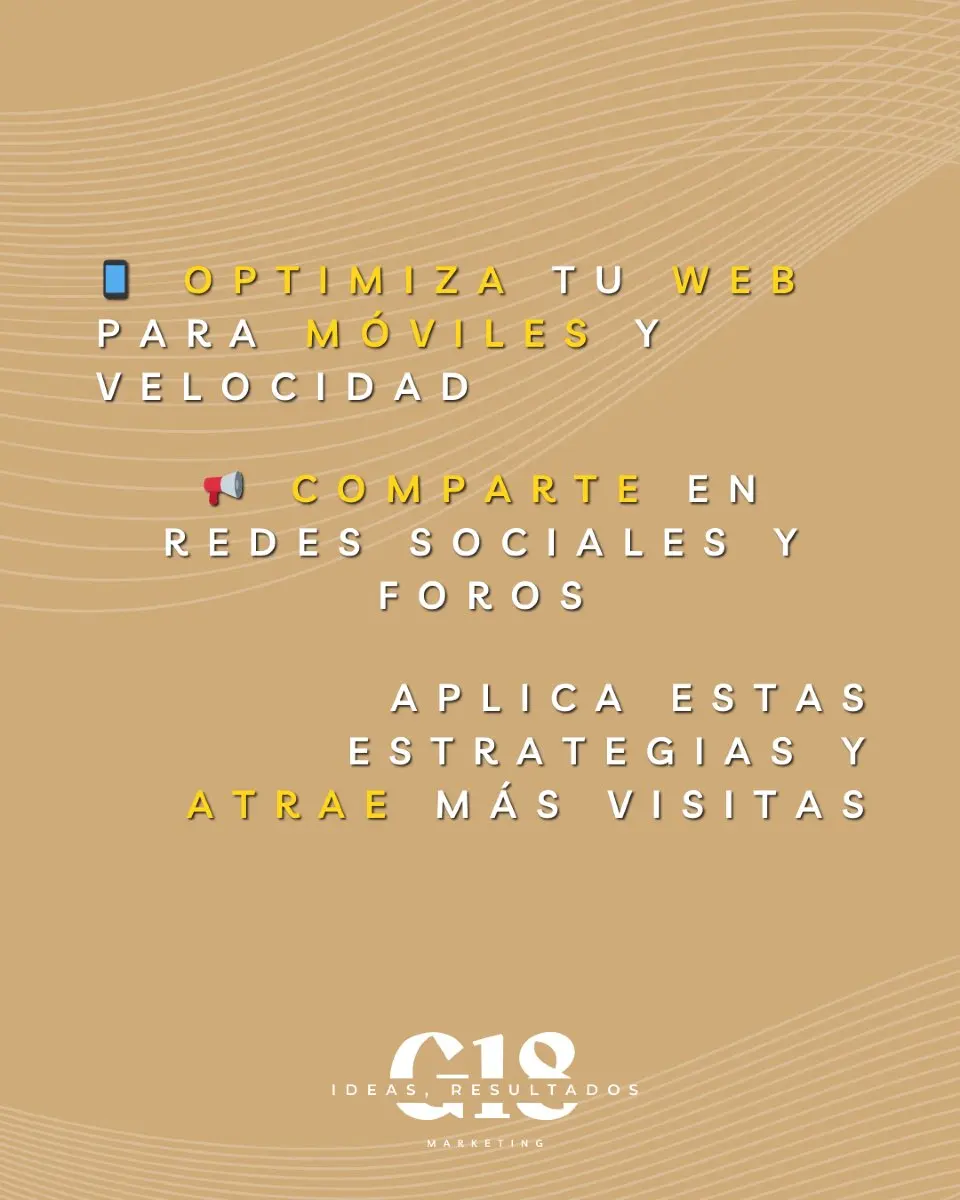 Como conseguir visitas para mi web