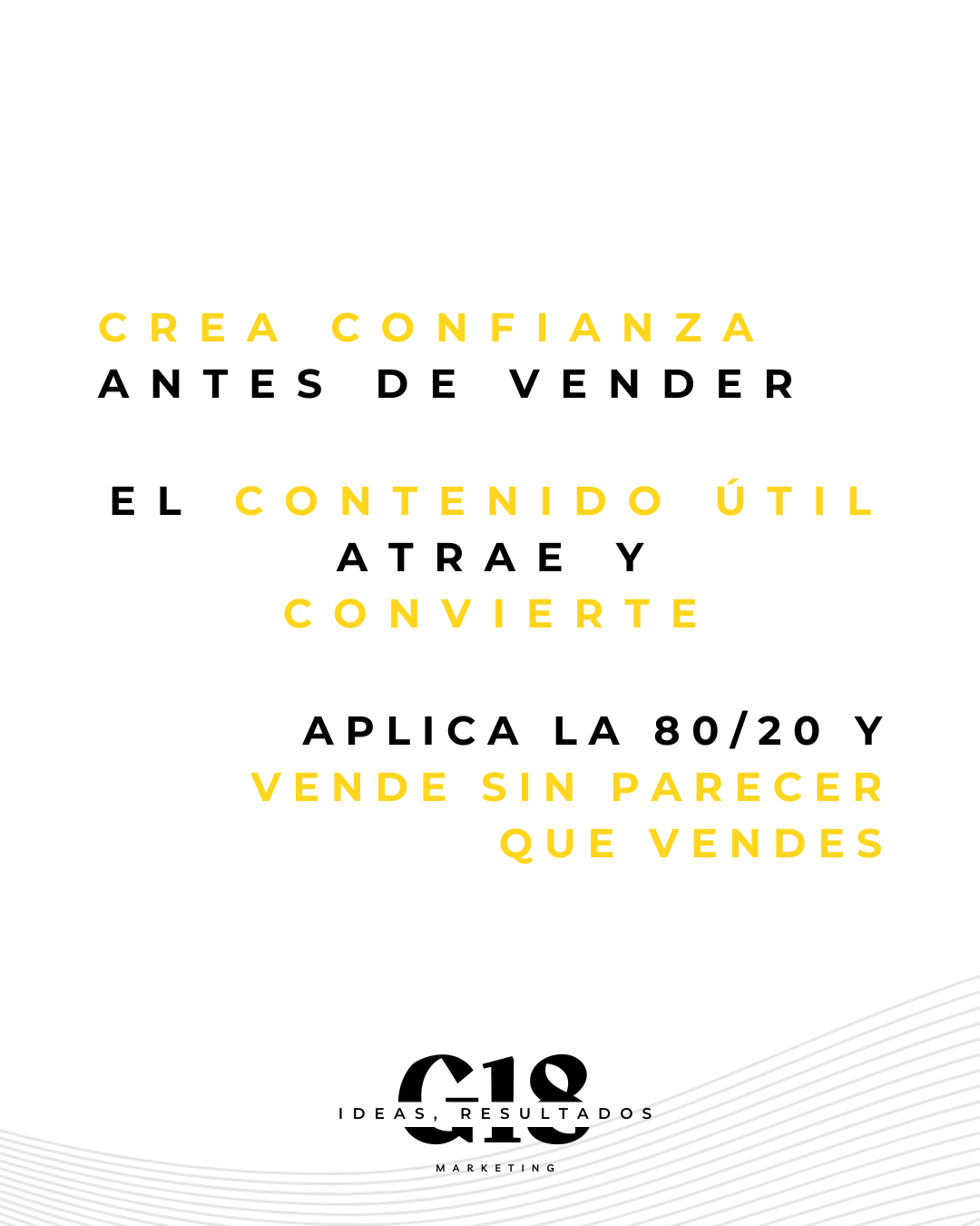La regla del 80/20 en redes sociales