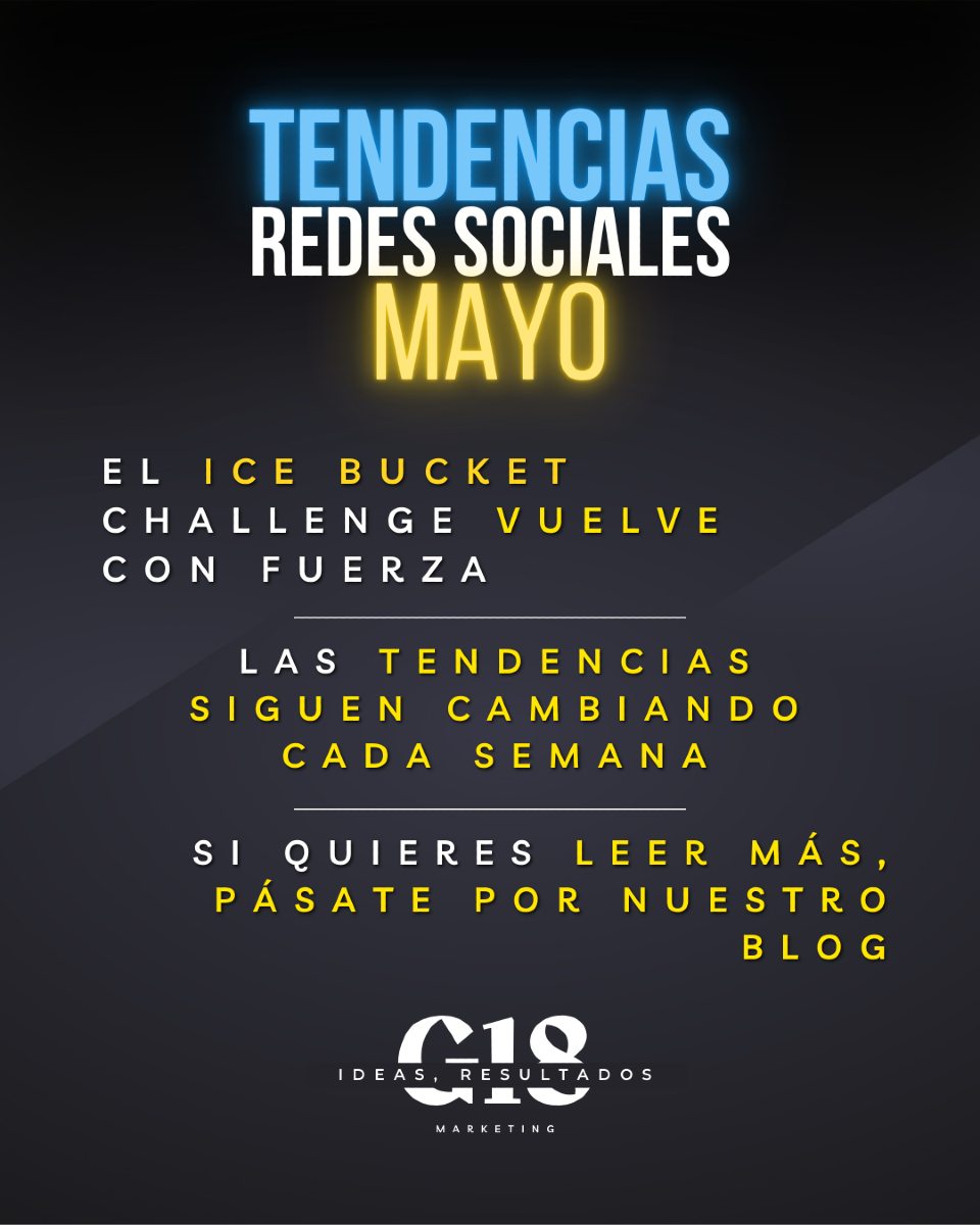 Tendencias redes sociales mayo 2025