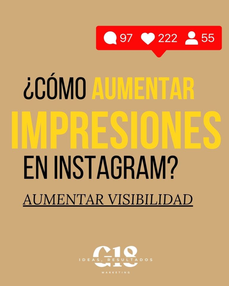 ¿Cómo aumentar impresiones en instagram para mejorar tu visibilidad?