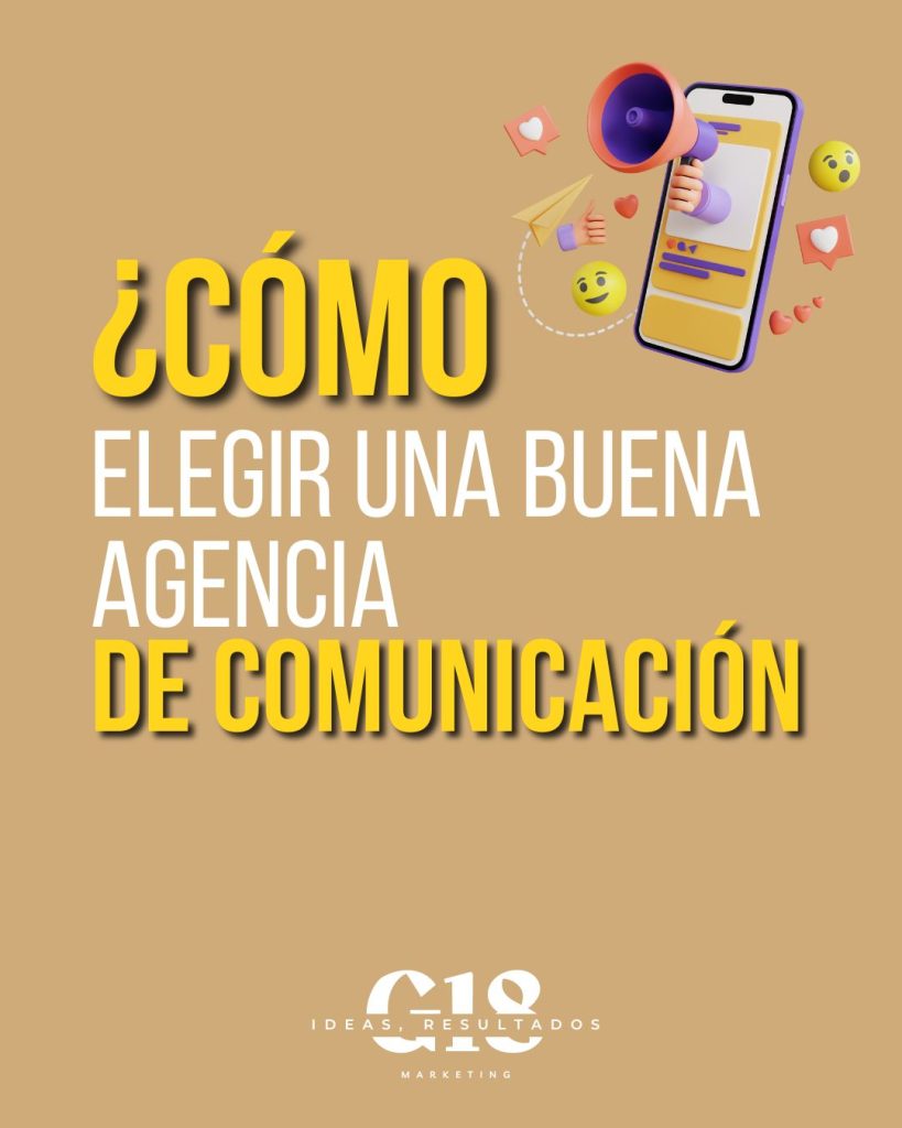 como elegir una buena agencia de comunicacion